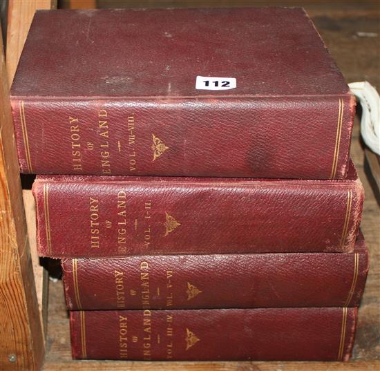 3 volumes, The History of England(-)